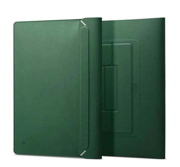 SPIGEN Valentinus S Laptop Sleeve tok 16" zöld