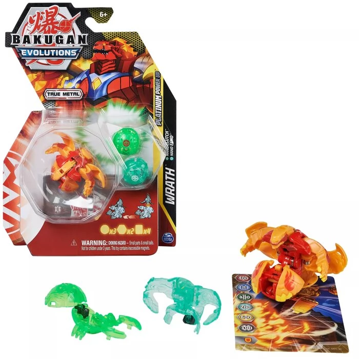 SPIN MASTER Bakugan Evolutions Power Up csomag 3 darabos