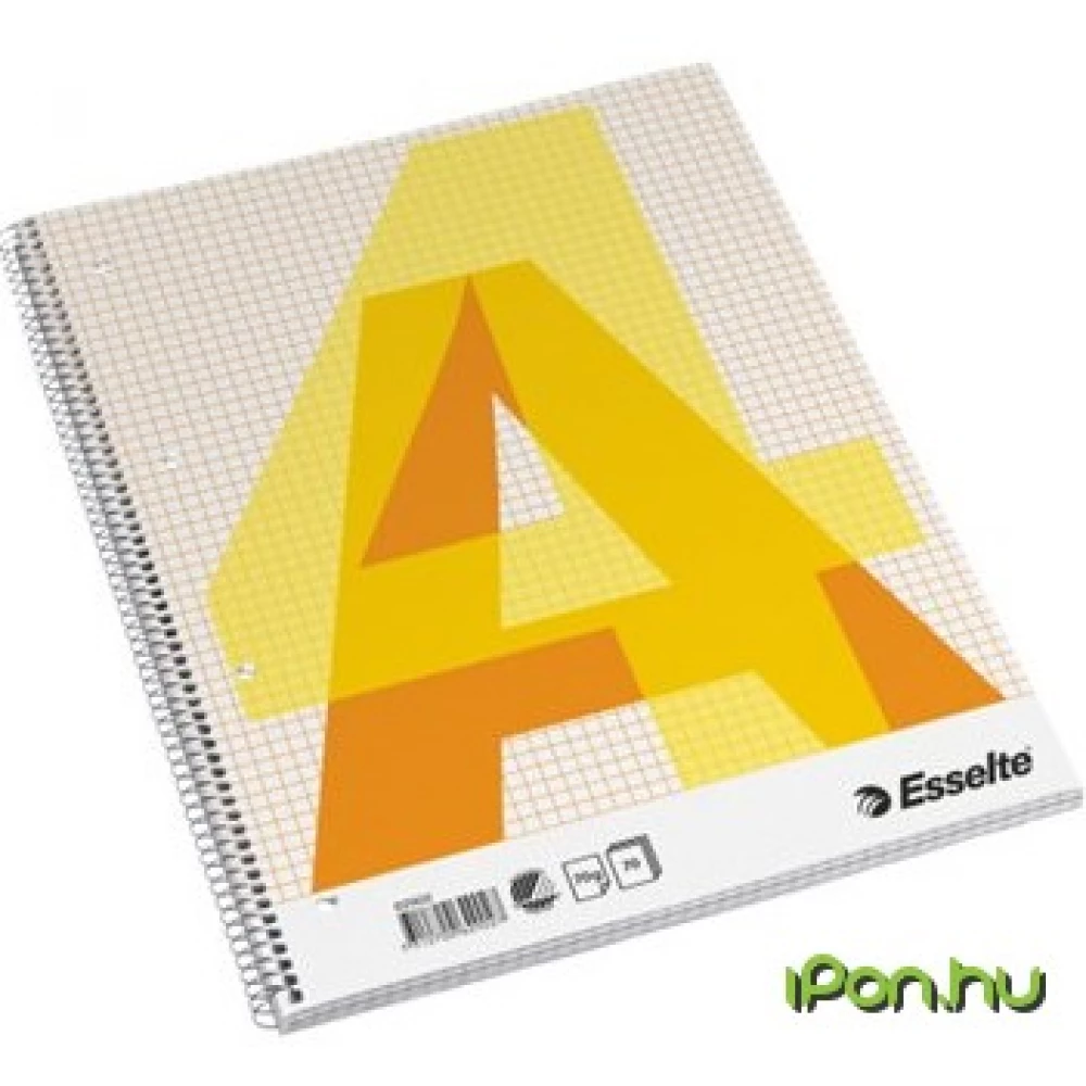 Spirálfüzet A/4 kockás