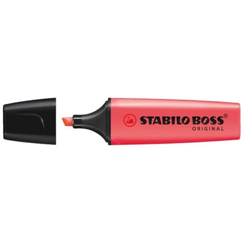 STABILO Boss piros szövegkiemelő