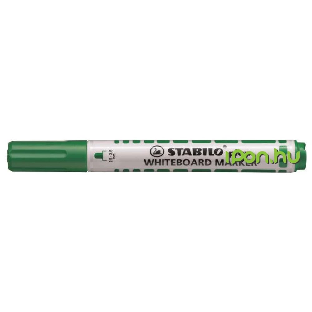 STABILO Plan táblamarker 2.5-3.5 mm kúpos zöld