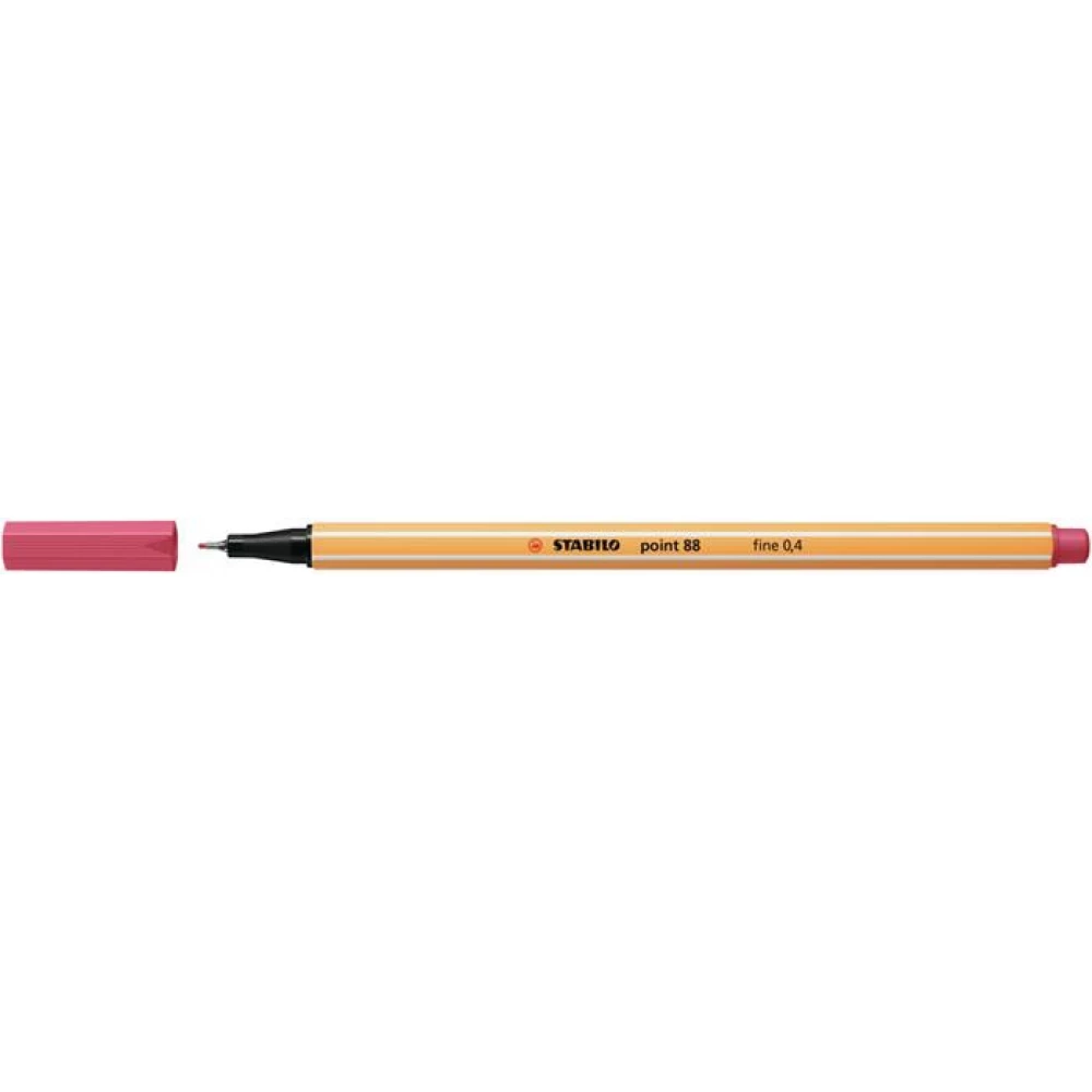 STABILO Point 88 tűfilc 0.4 mm eperpiros