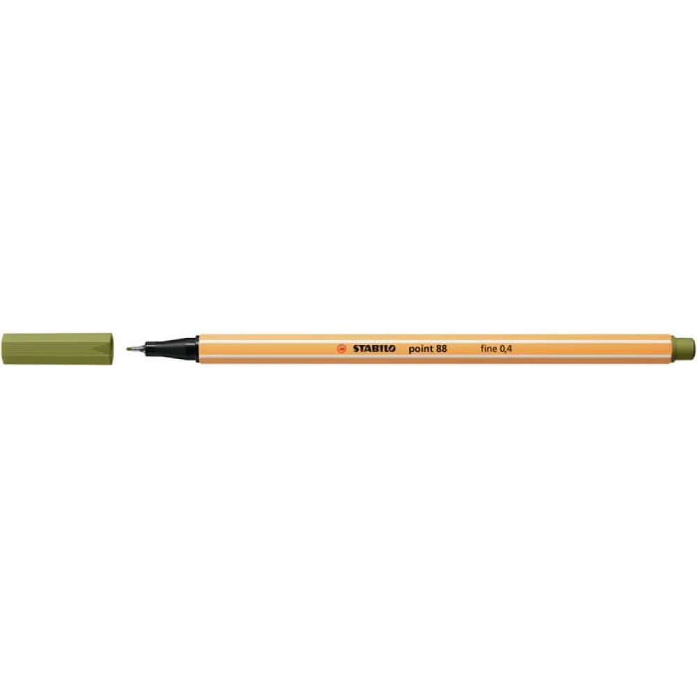 STABILO Point 88 tűfilc 0.4 mm sárzöld