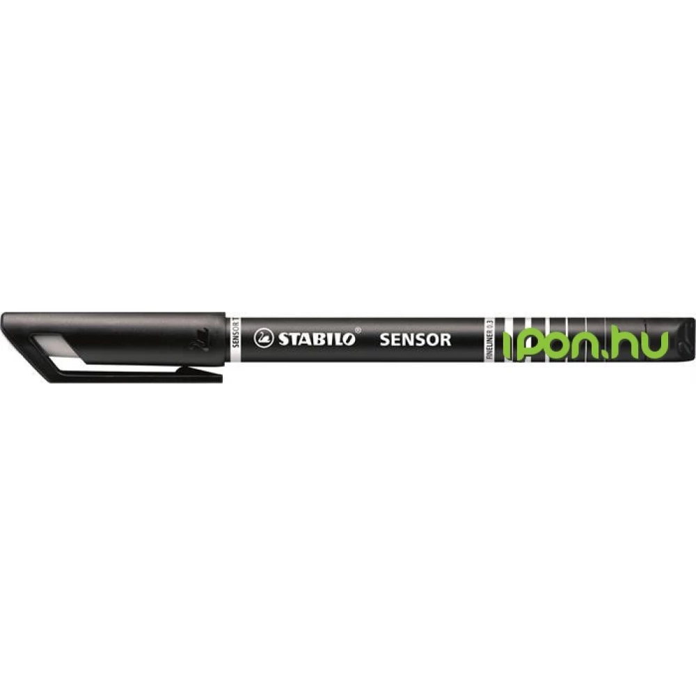 STABILO Sensor Tűfilc 0.3 mm fekete