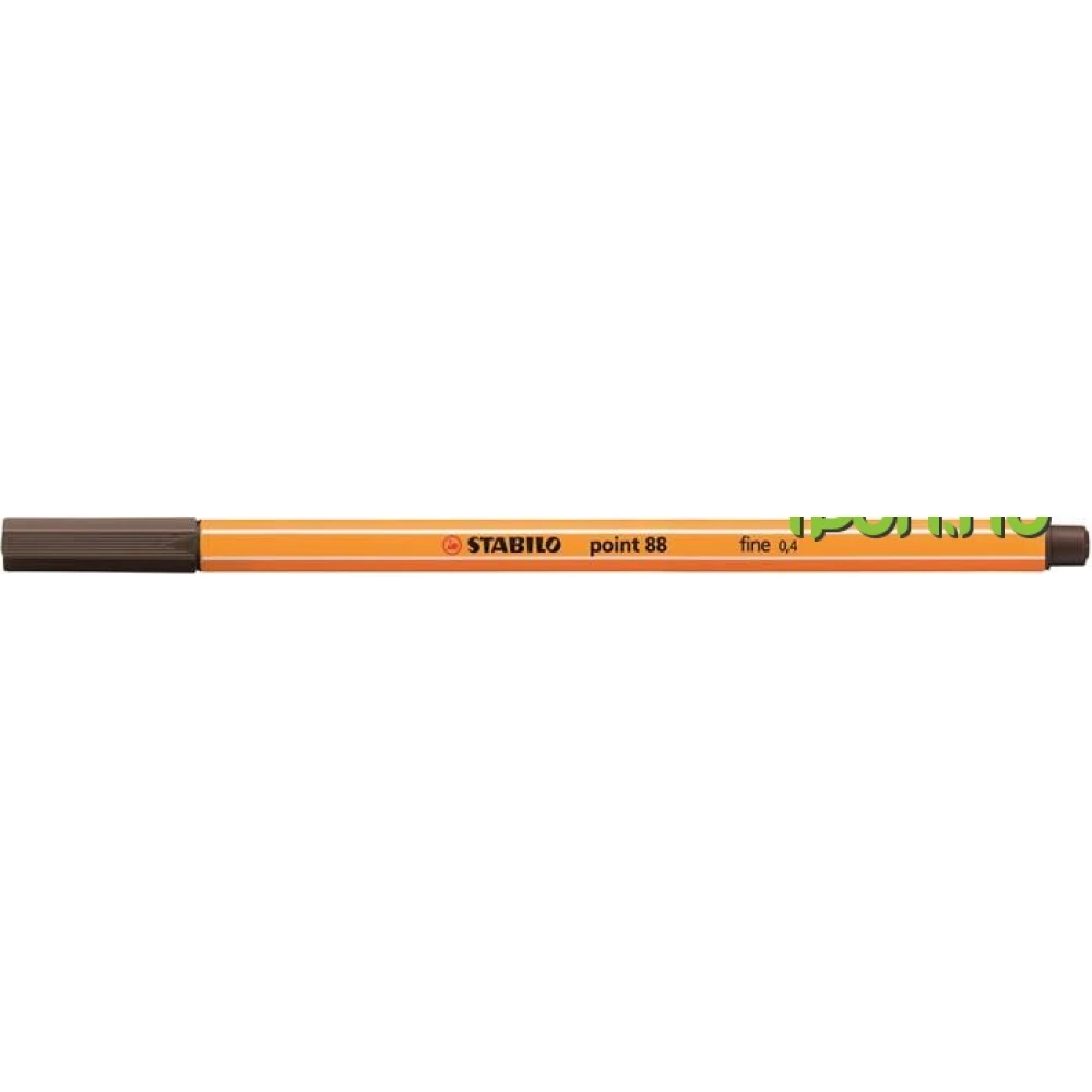 STABILO Tűfilc 0.4 mm Point 88 umbrabarna
