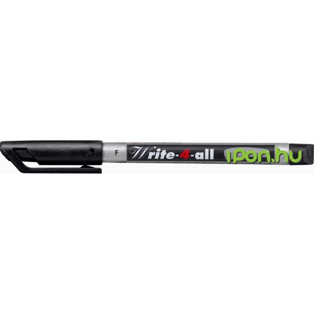 STABILO Write-4-all alkoholos marker fagyálló tintával F fekete