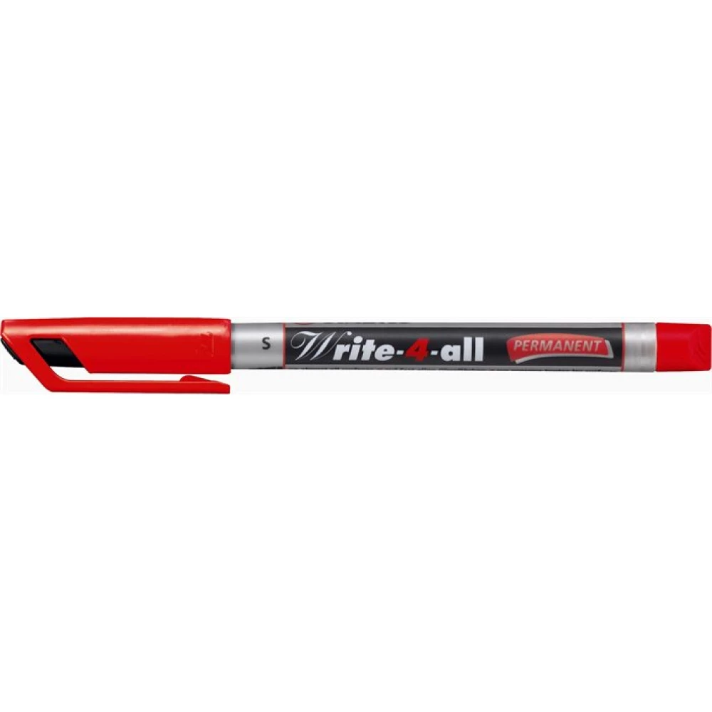 STABILO Write-4-all alkoholos marker fagyálló tintával S piros