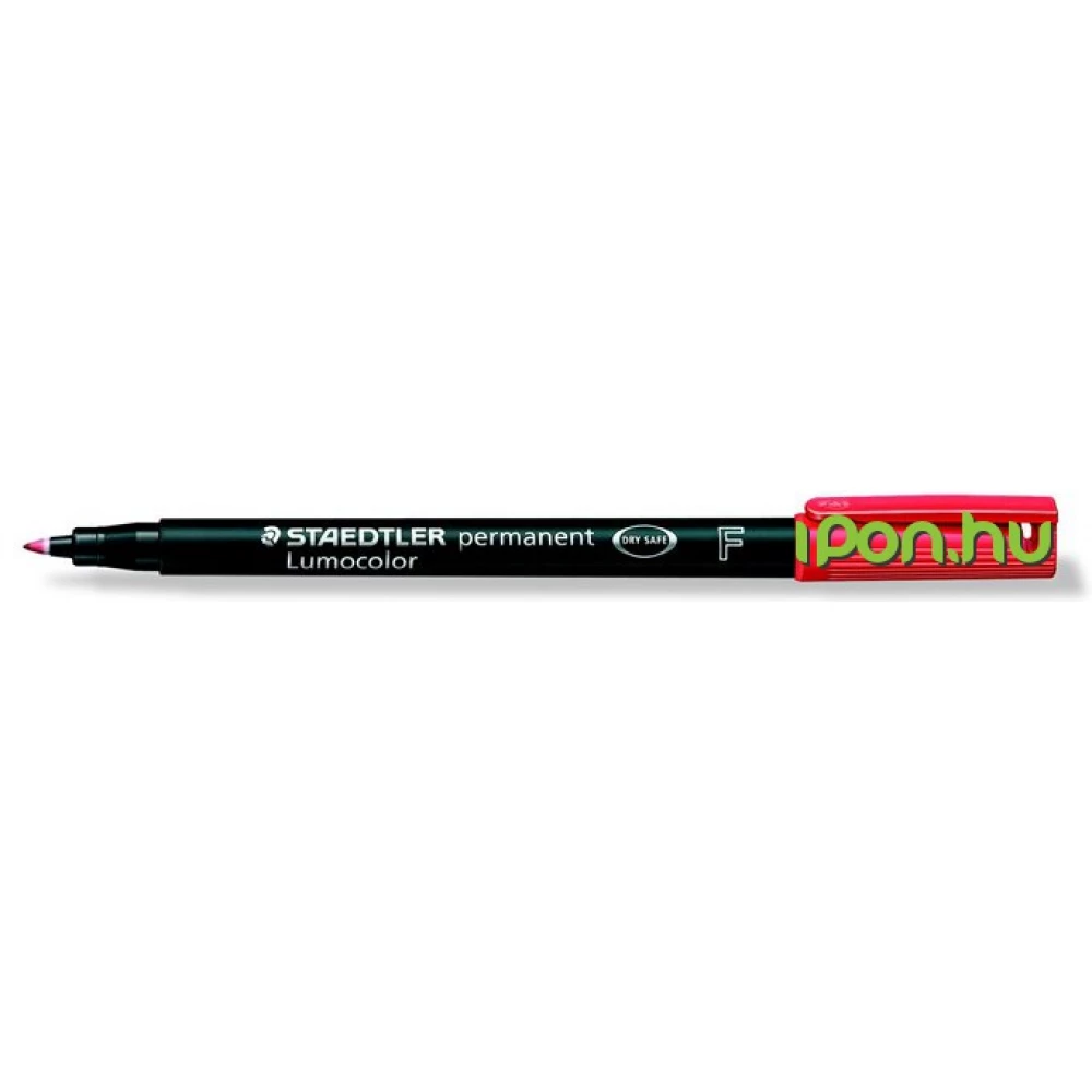 STAEDTLER Alkoholos marker OHP 0.6 mm 318 F piros