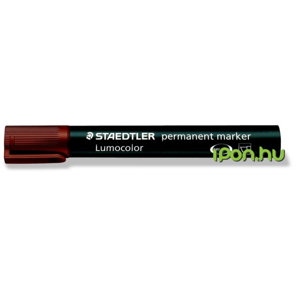 STAEDTLER Alkoholos marker vágott Lumocolor 350 barna