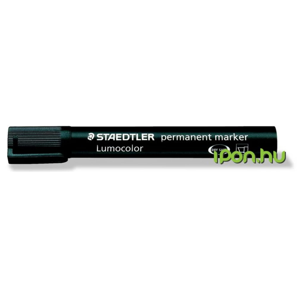 STAEDTLER Alkoholos marker vágott Lumocolor 350 fekete