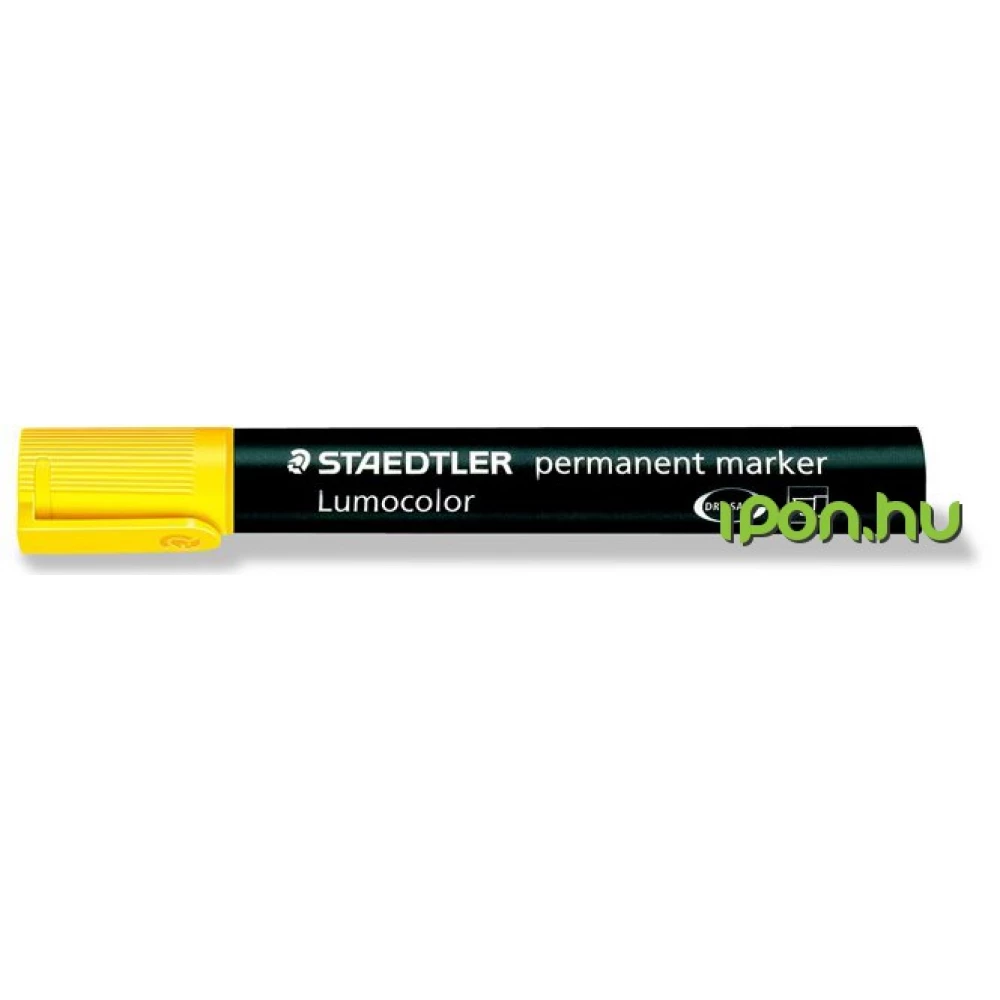 STAEDTLER Alkoholos marker vágott Lumocolor 350 sárga