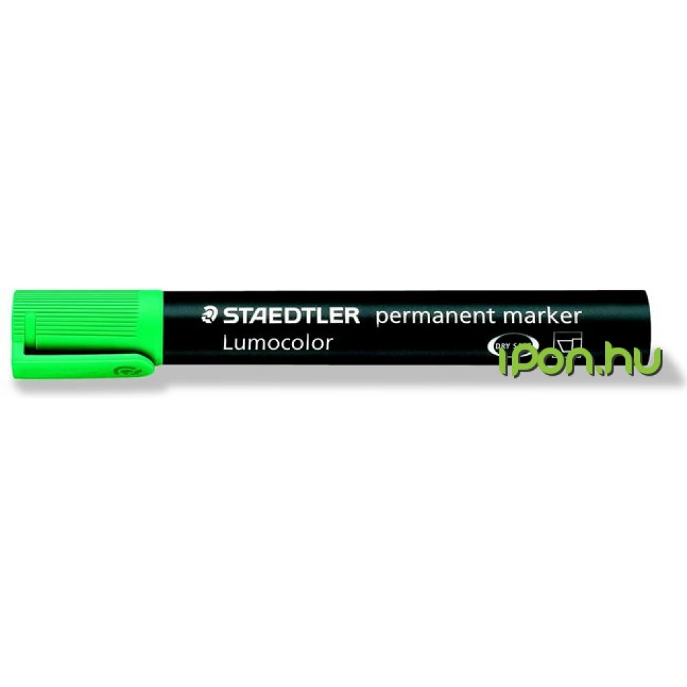 STAEDTLER Alkoholos marker vágott Lumocolor 350 zöld TS3505