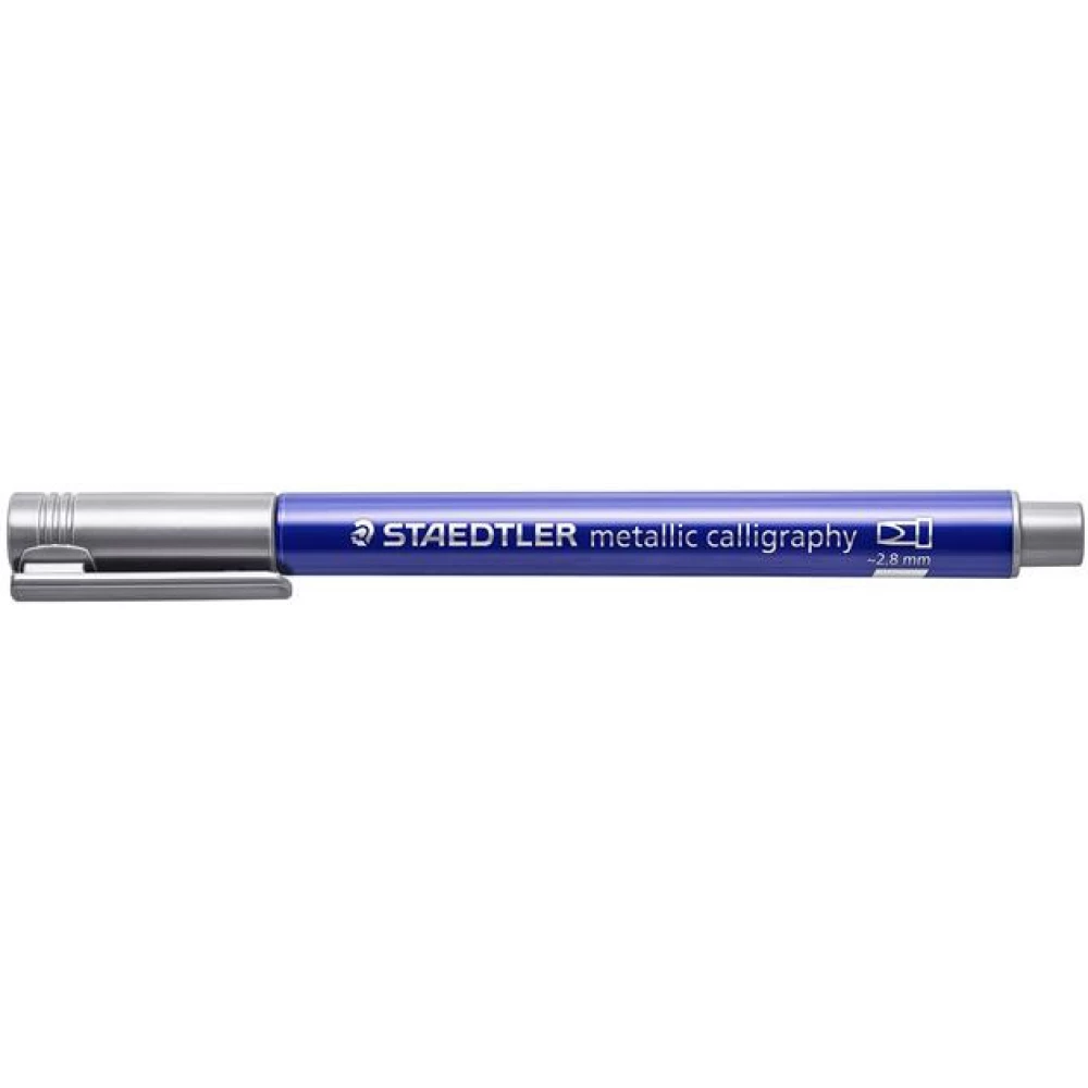 STAEDTLER Design Journey Metallic Calligraphy Kalligrafikus marker metál ezüst