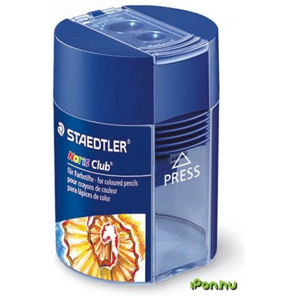 STAEDTLER Noris Club kétlyukú tartályos hegyező kék TS512002