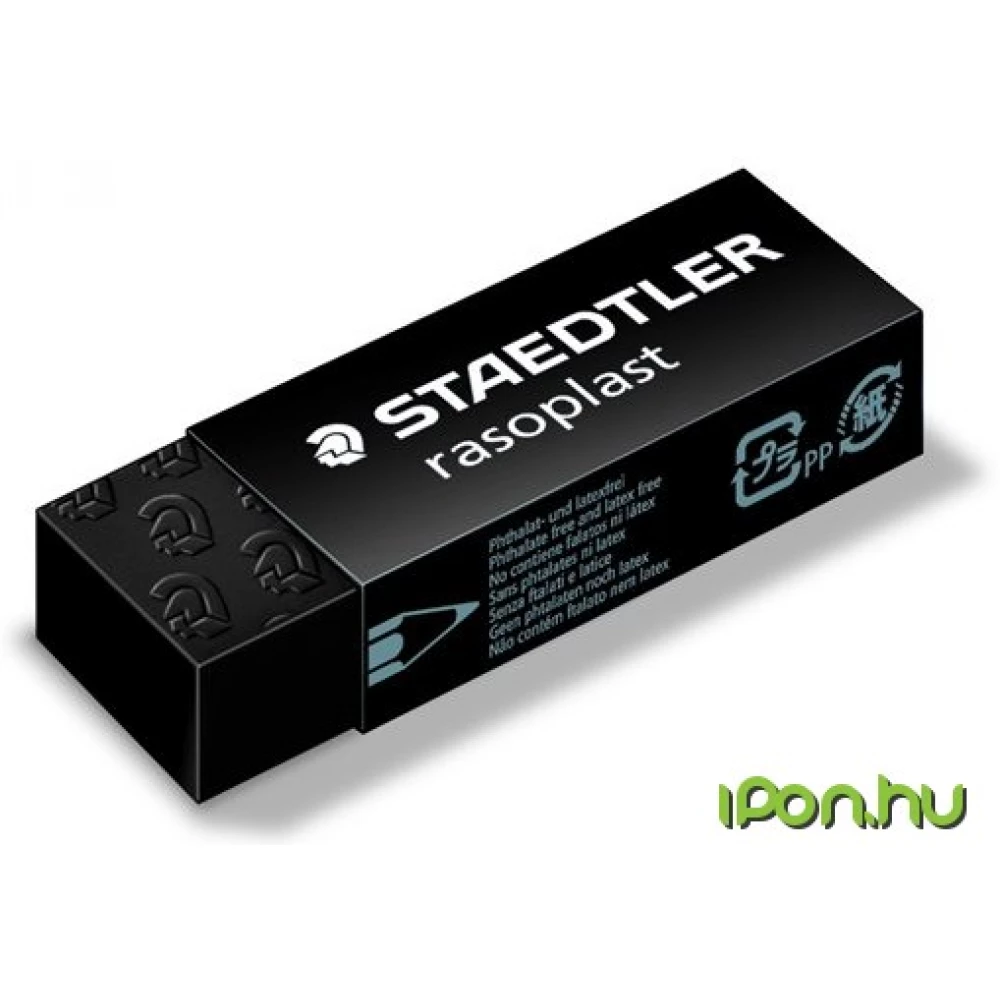 STAEDTLER Radír Rasoplast 526 B20 fekete