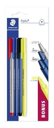 STAEDTLER Triplus multi set 34P1 Vegyes írószer készlet 4 darabos