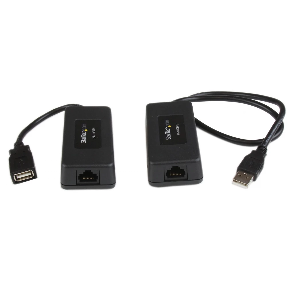 STARTECH 1 Port USB over Cat5 / Cat6 Ethernet Extender - up to 131ft (40m)