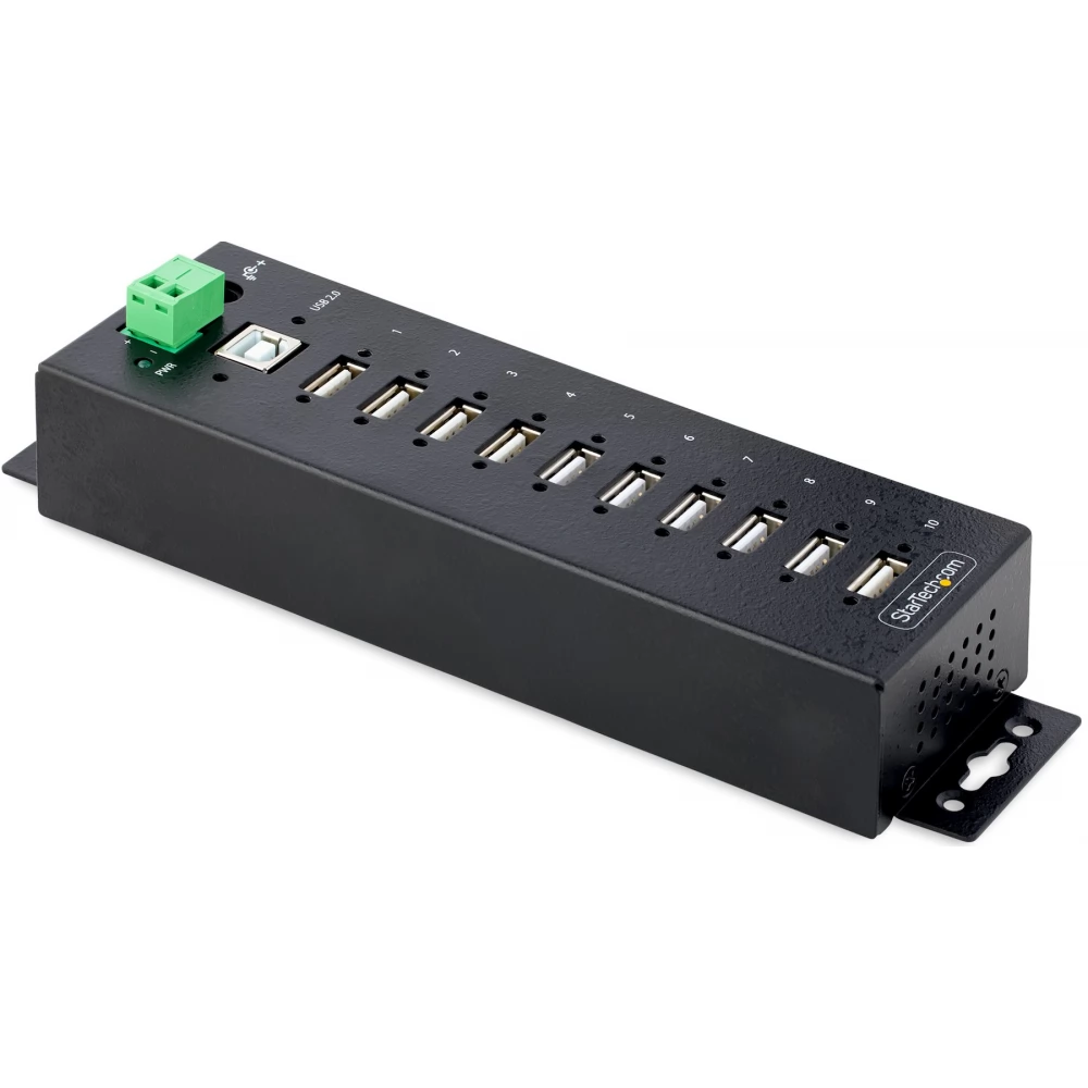 STARTECH 10-Port Industrial USB 2.0 Hub