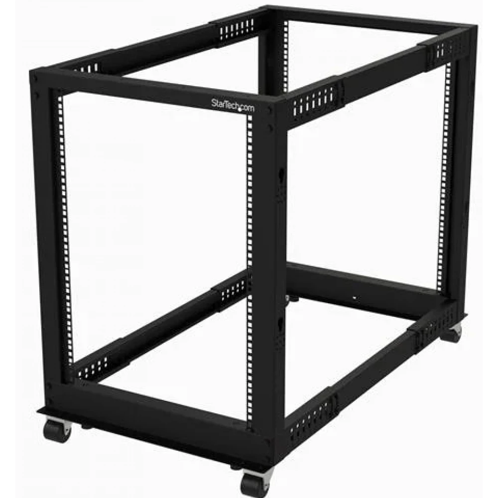 STARTECH 15U Open Frame Rack - 4 Post - Adjustable Depth