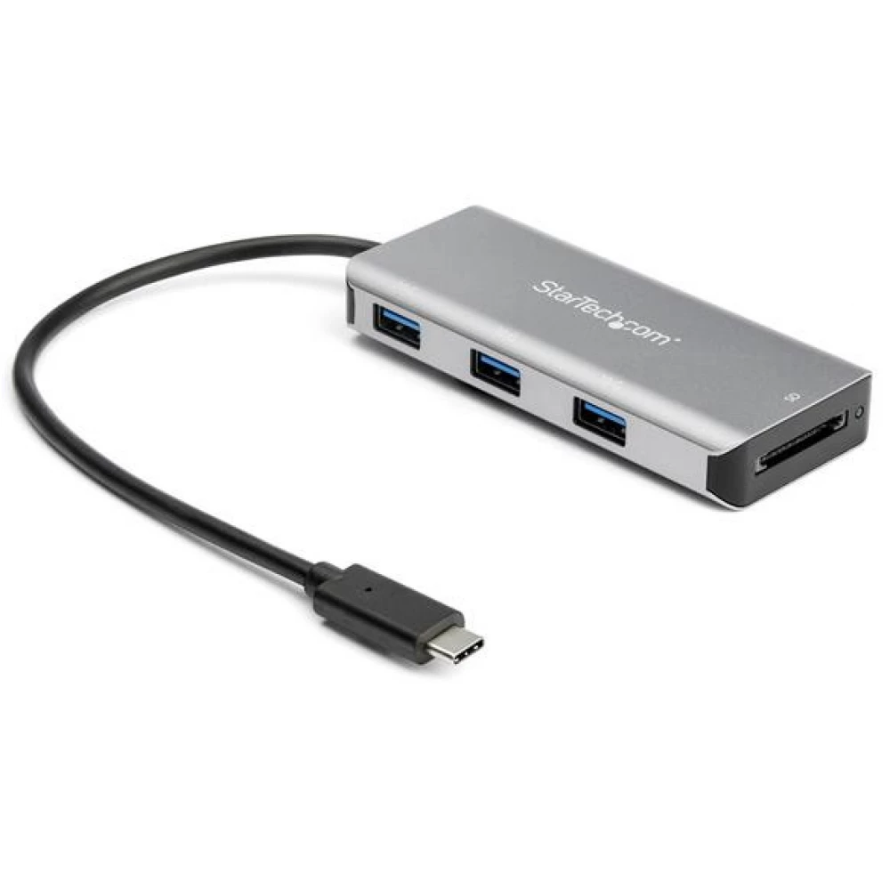 STARTECH 3-Port USB-C Hub with SD Card Reader - 10Gbps - 3x USB-A