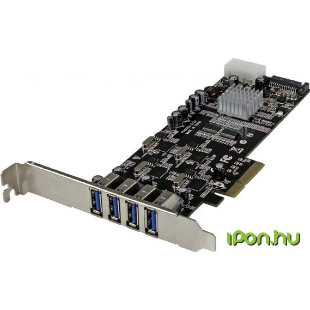 STARTECH 4 Port Quad Bus PCI Express SuperSpeed USB 3.0 Card Adapter