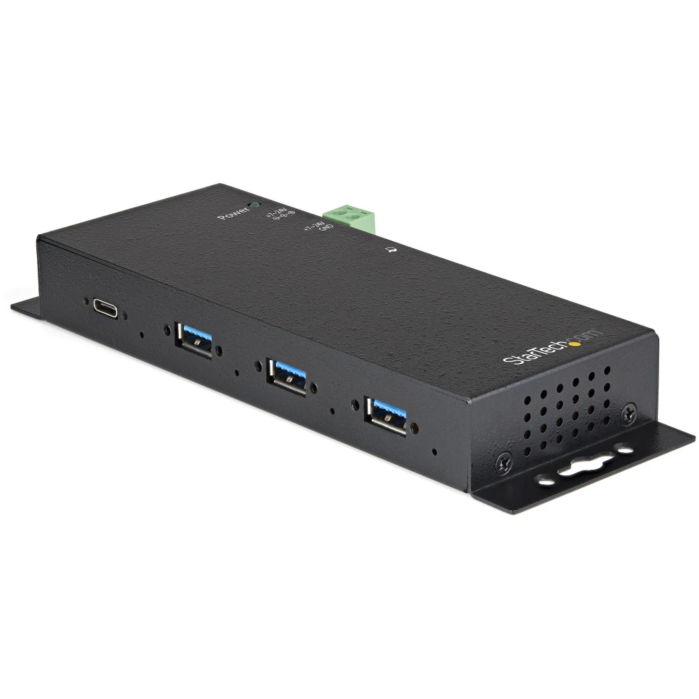 STARTECH 4 Port USB C Hub 10Gbps - Metal Industrial USB Type-C Hub
