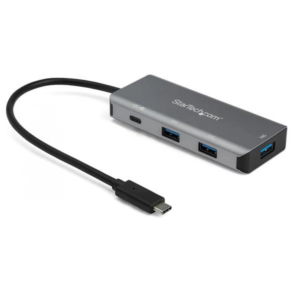 STARTECH 4-Port USB-C Hub with Power Delivery - 10Gbps - 3x USB-A and 1x USB-C