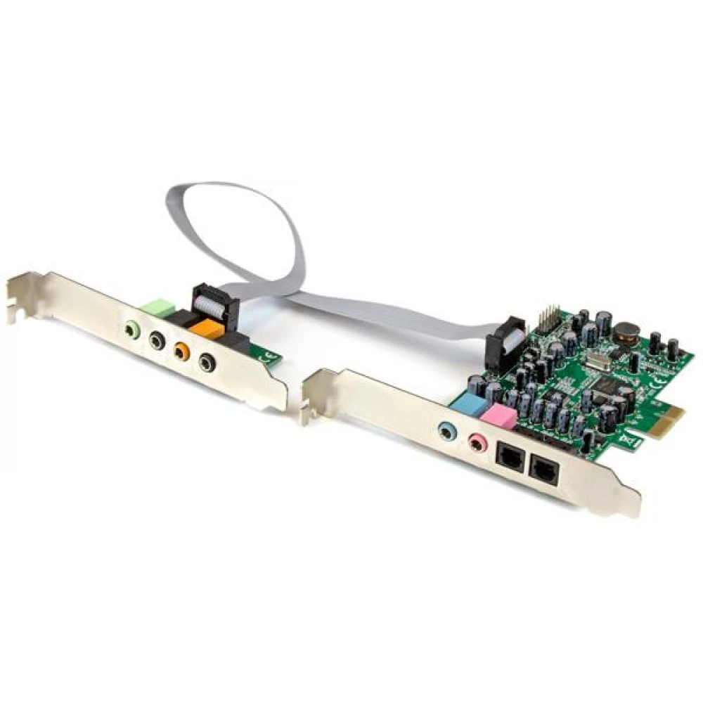 STARTECH 7.1 channel sound card - PCI Express 24-bit 192KHz