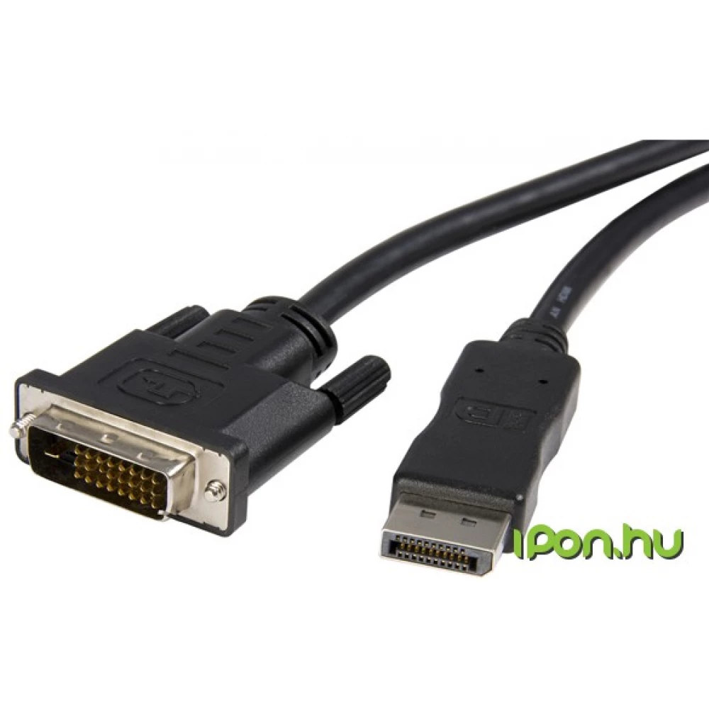 STARTECH DisplayPort DVI-D Átalakító Fekete 3m DP2DVIMM10