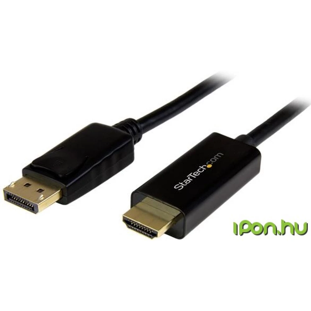 STARTECH DisplayPort HDMI Átalakító Fekete 2m DP2HDMM2MB