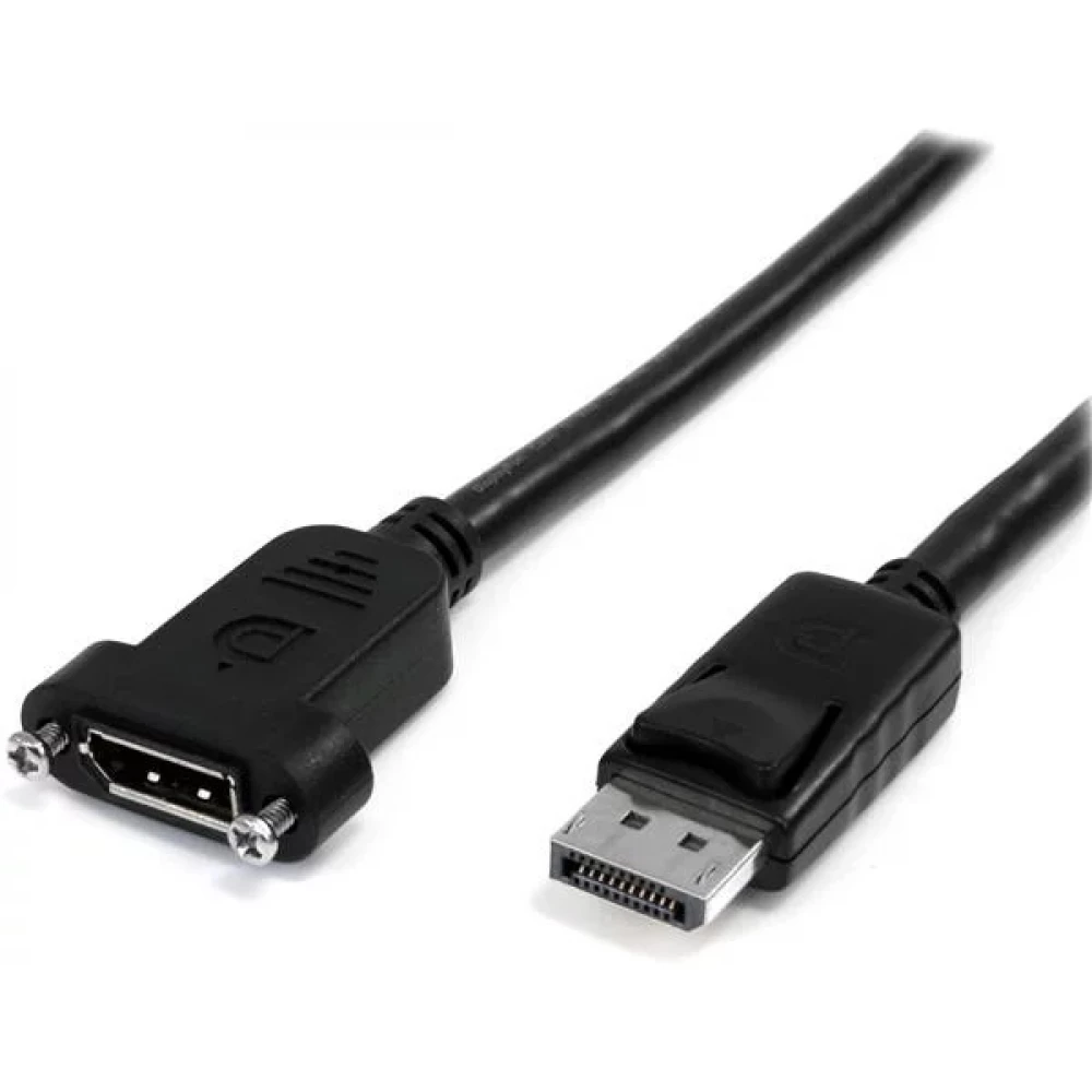 STARTECH DisplayPort Hosszabbító Fekete 90cm DPPNLFM3PW