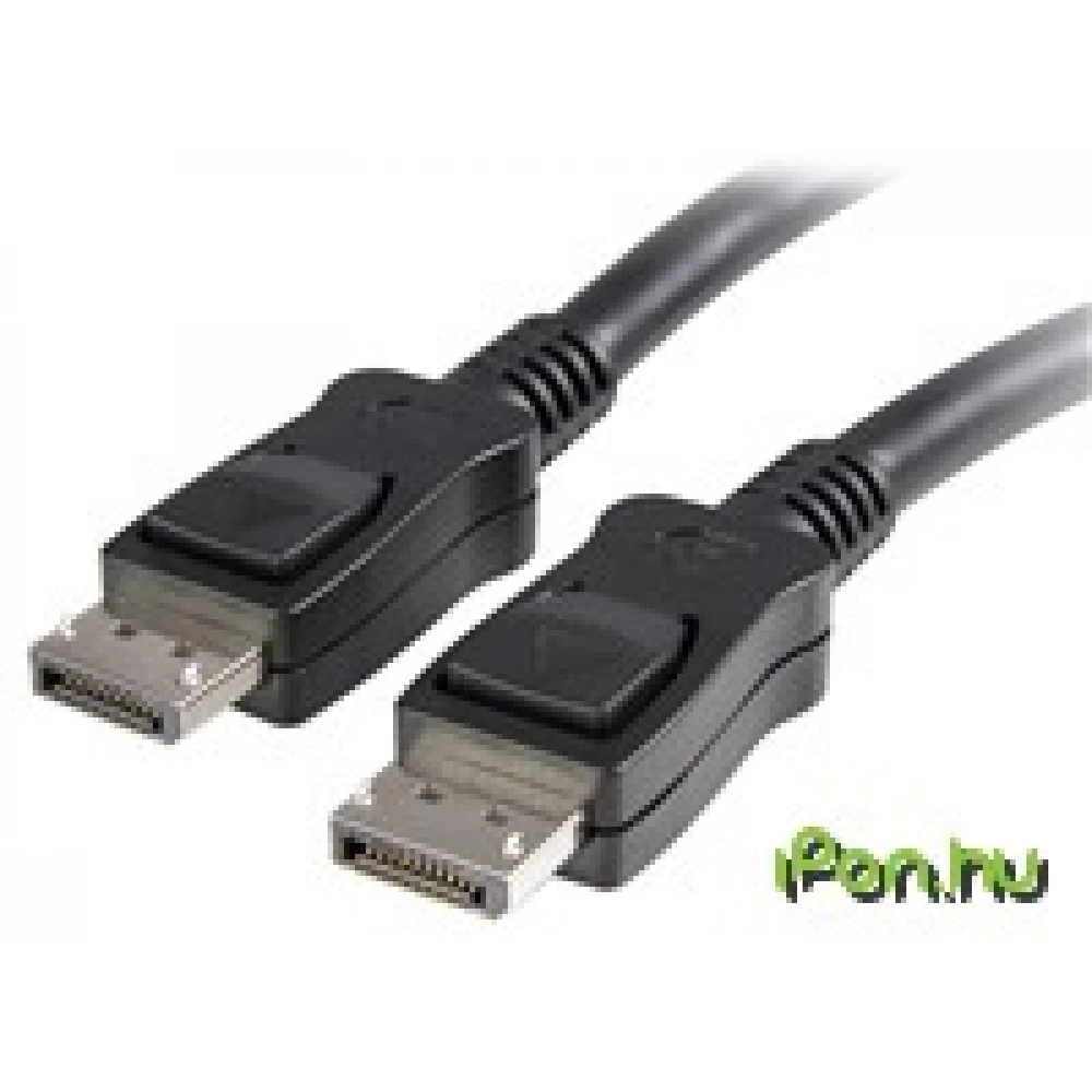 STARTECH DisplayPort Összekötő Fekete 2m DISPL2M