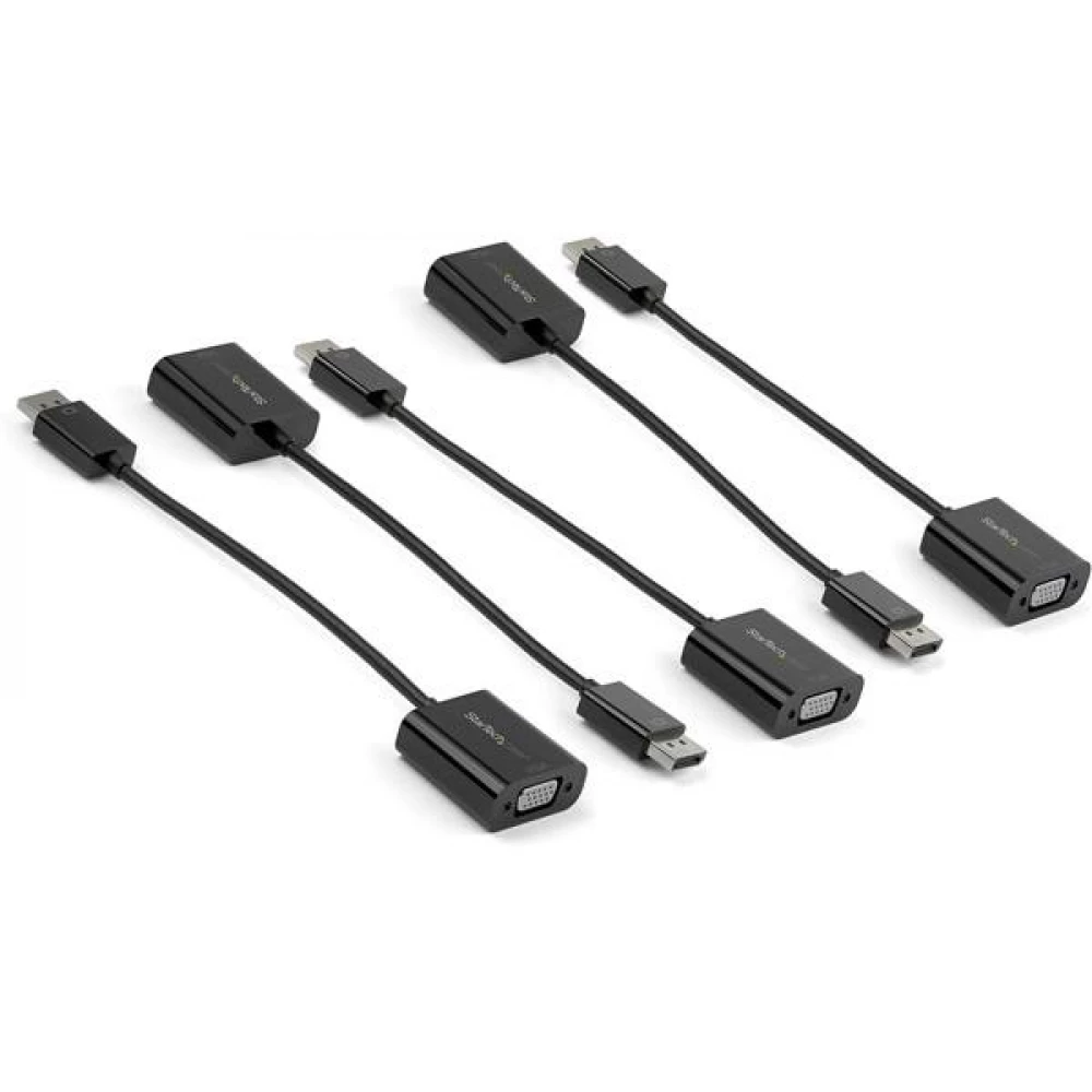 STARTECH DisplayPort VGA/D-Sub Átalakító Fekete 1m DP2VGA3X5