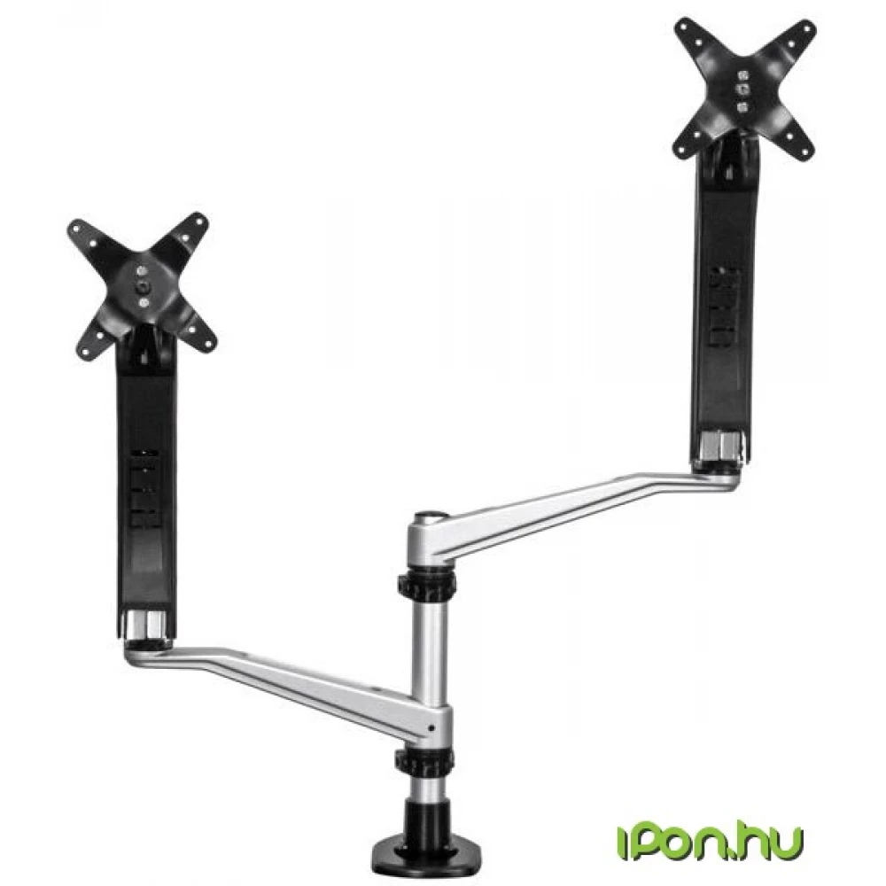 STARTECH Dual Monitor Mount with Full-Motion Arms - Stackable