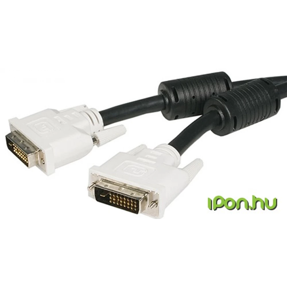 STARTECH DVI-D Összekötő Fekete 10m DVIDDMM10M