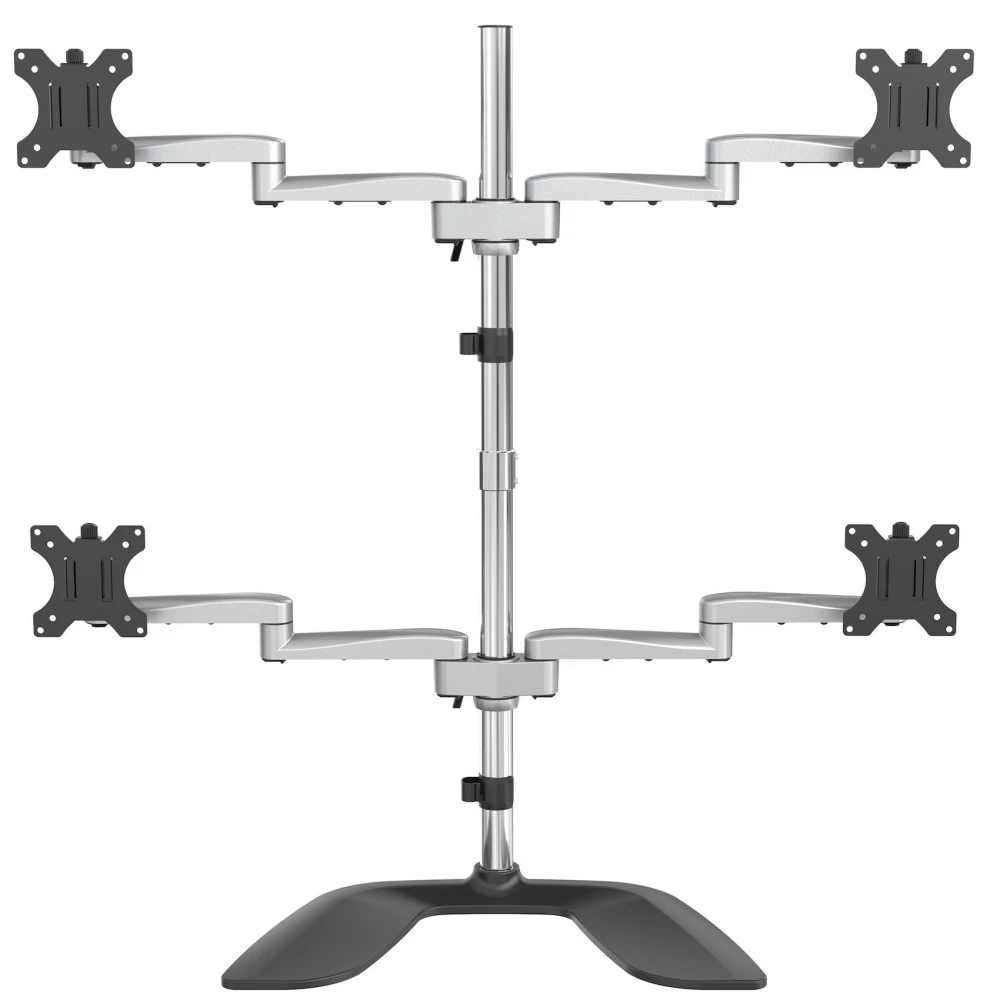 STARTECH Ergonomic VESA 4 Monitor Arm (2x2) up to 32"