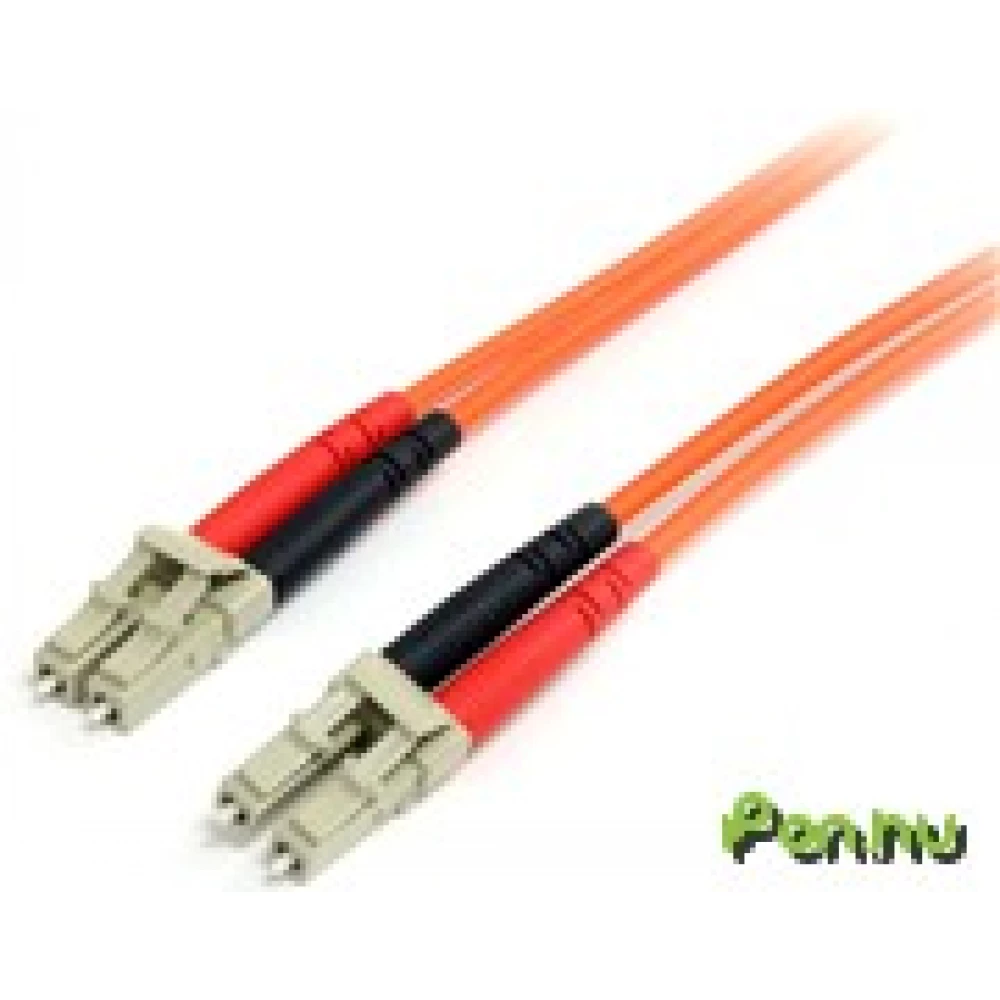 STARTECH Fiber Optic LC Összekötő Narancssárga 1m FIBLCLC1