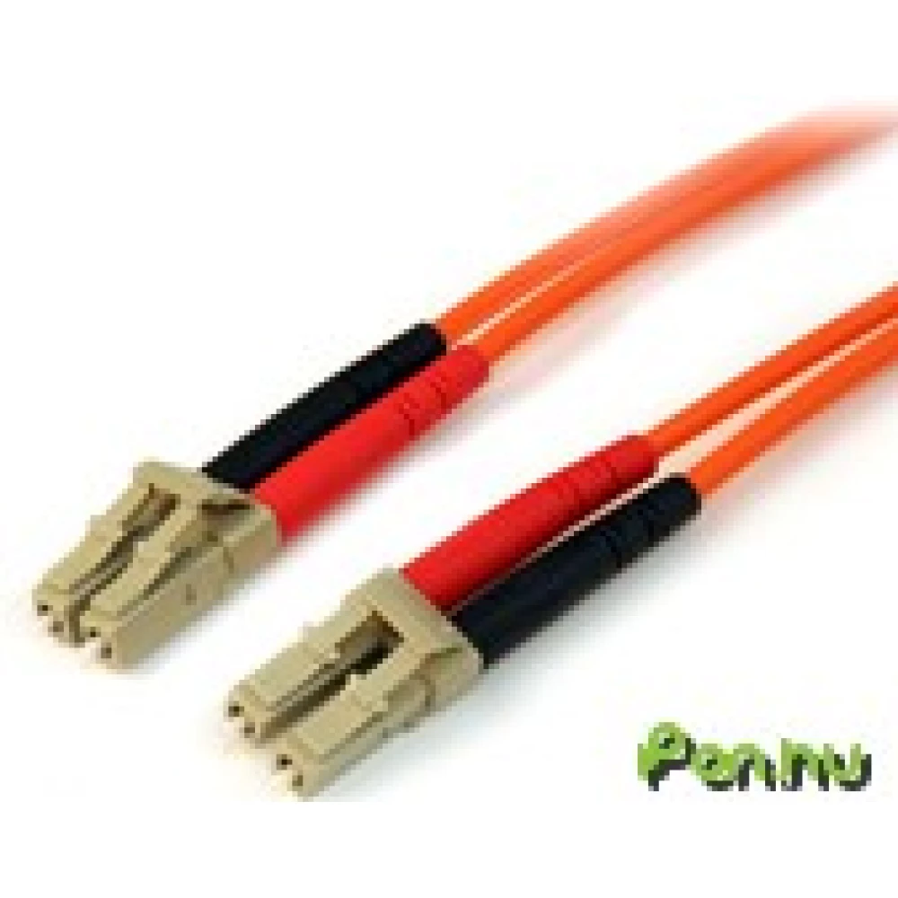 STARTECH Fiber Optic LC Összekötő Narancssárga 2m 50FIBLCLC2