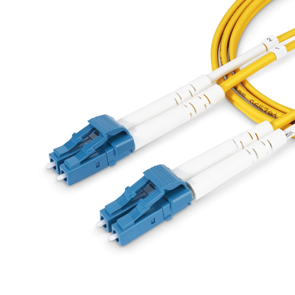 STARTECH Fiber Optic LC/UPC Összekötő Sárga 2m SMDOS2LCLC2M