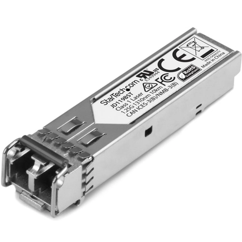 STARTECH Gigabit Fiber 1000Base-LX SFP Transceiver Module - HP JD119B Compatible - SM LC - 10 km
