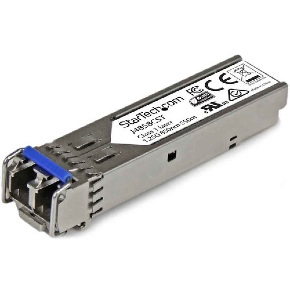 STARTECH Gigabit Fiber SFP Transceiver Module - HP J4858C Compatible - MM LC with DDM - 550 m (1804 ft.)