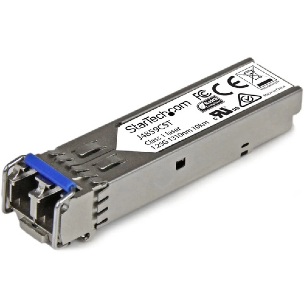 STARTECH Gigabit Fiber SFP Transceiver Module - HP J4859C Compatible - SM/MM LC with DDM - 10km (6.2 mi.) / 550m (1804 ft.)