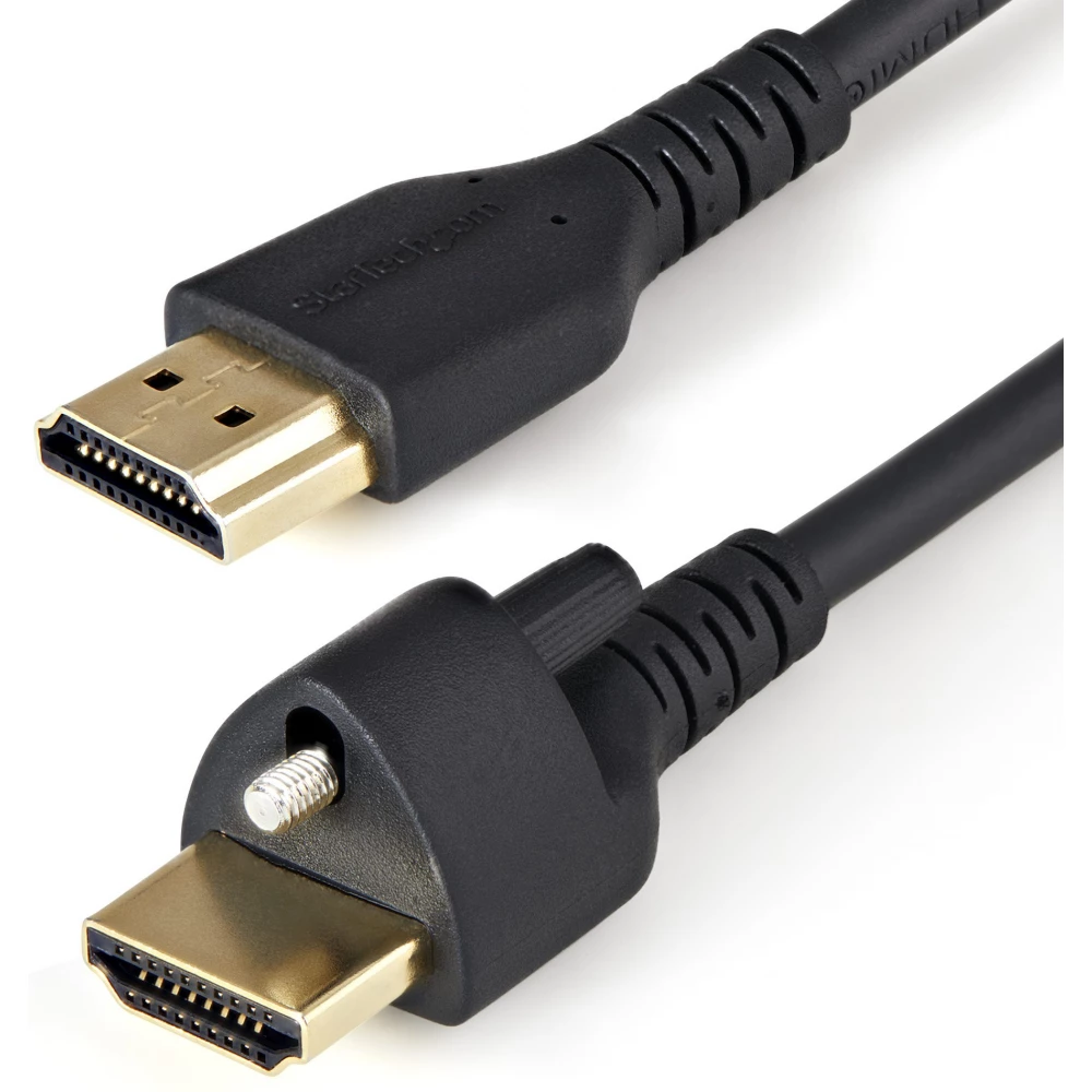 STARTECH HDMI 2.0 Összekötő Fekete 1m HDMM1MLS