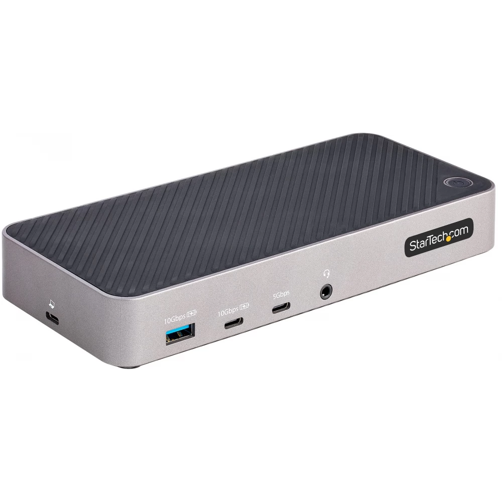 STARTECH HDMI/DP Triple 4k USB-C Dock - 5x USB Hub - GbE - 100W PD