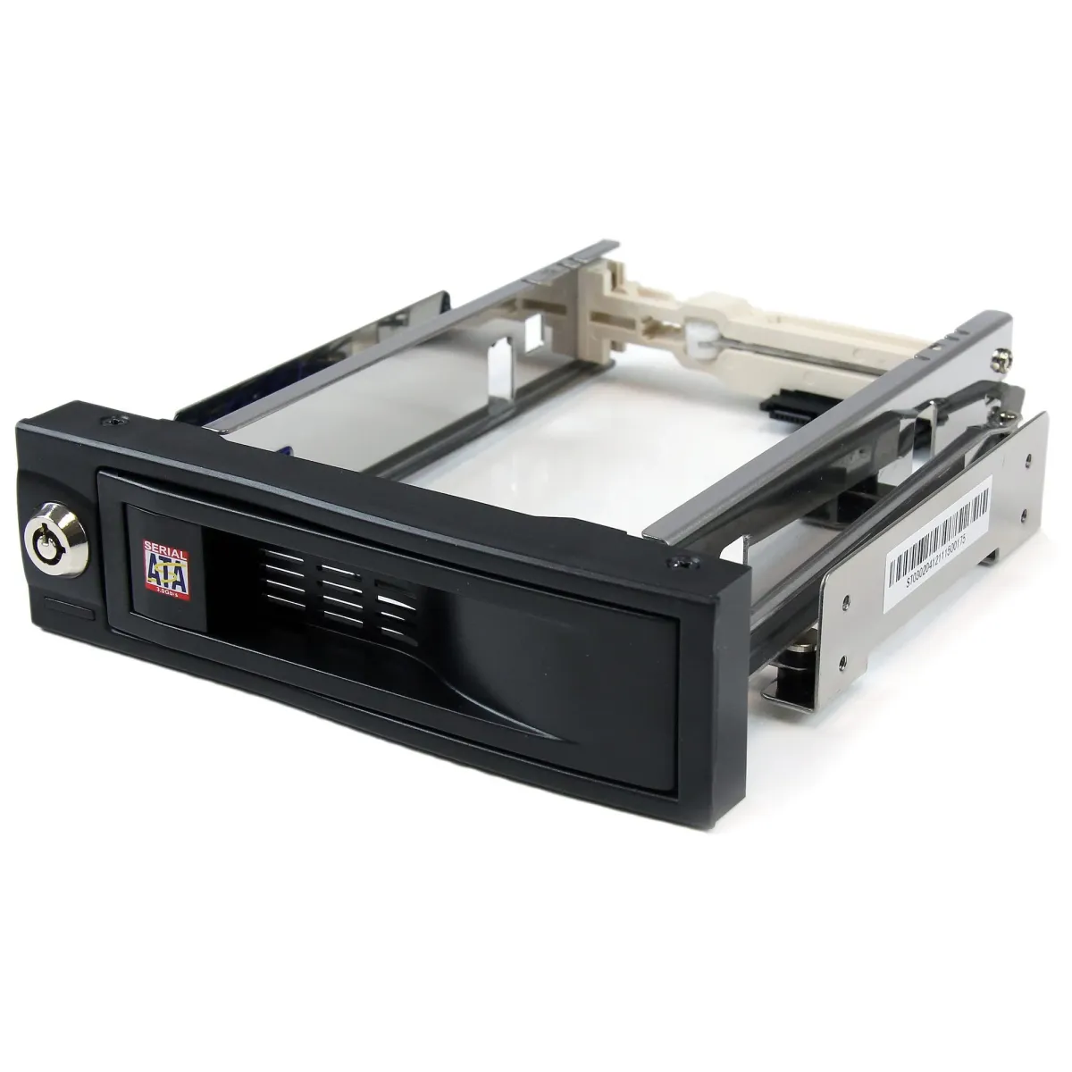 STARTECH HSB100SATBK - HSB100SATBK 5.25" Trayless Hot Swap Mobile Rack for 3.5" Hard Drive
