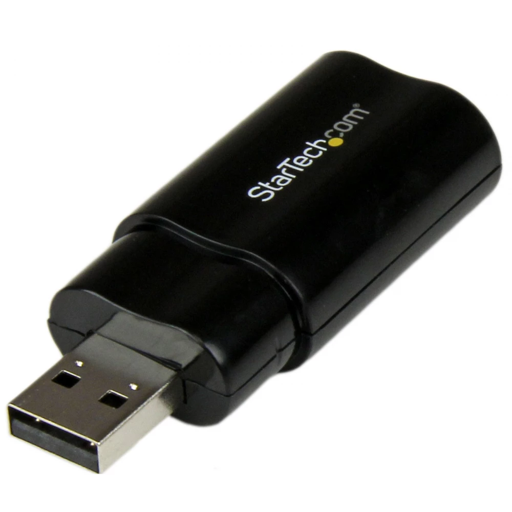 STARTECH ICUSBAUDIOB USB Stereo Audio Adapter External Sound Card