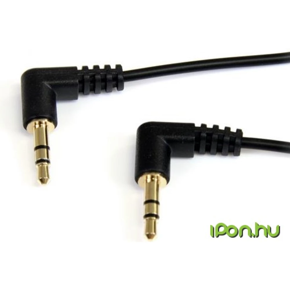 STARTECH Jack Összekötő Fekete 1.8m MU6MMS2RA