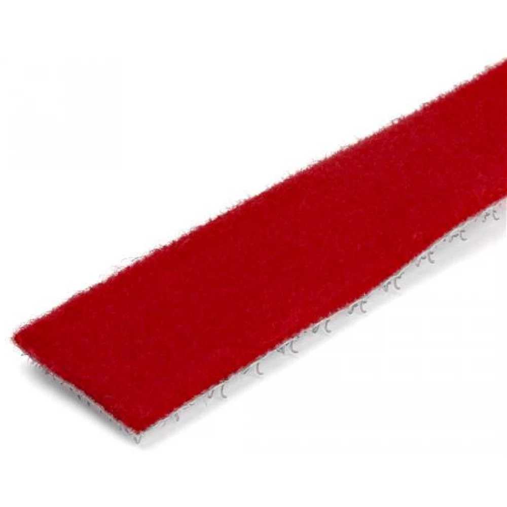 STARTECH Kábelkötegelő Piros 30.72m HKLP100RD