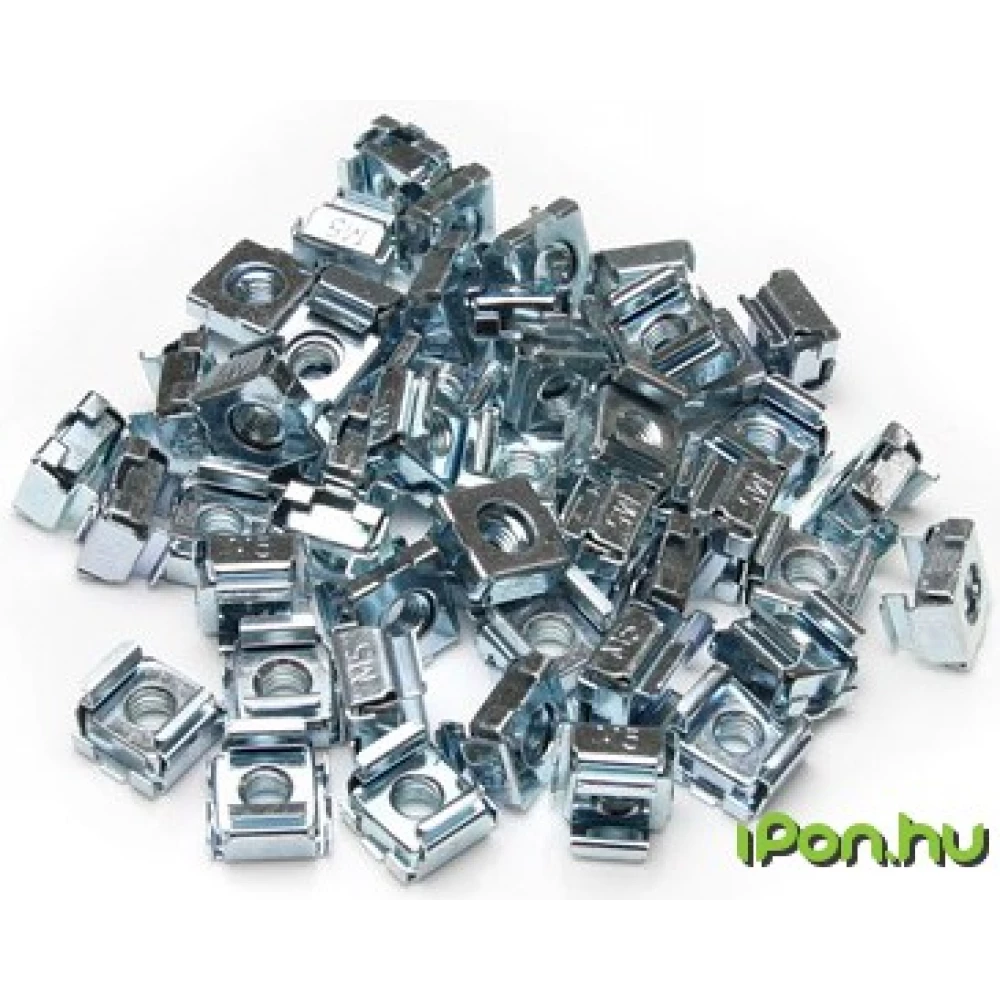 STARTECH M5 Cage Nuts for Server Rack Cabinets 50Pkg