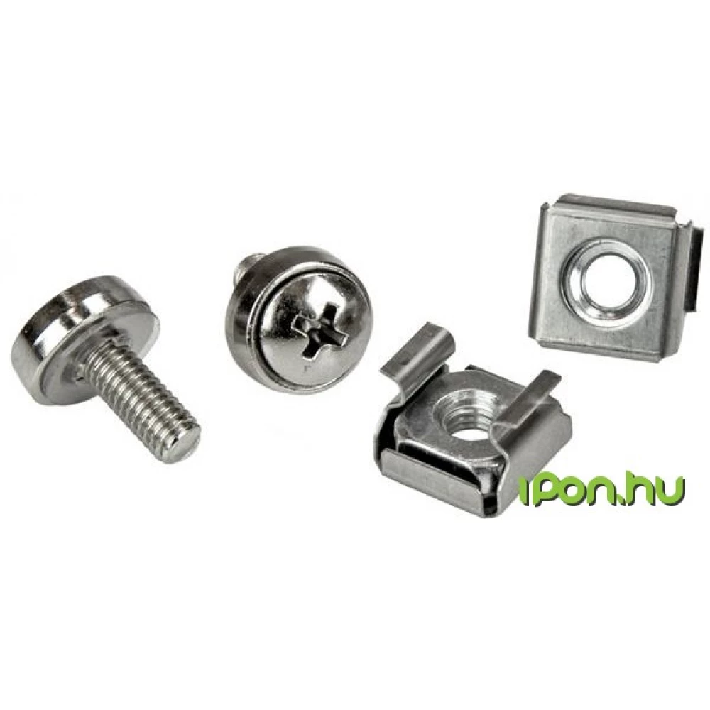 STARTECH M5 Rack Screws and M5 Cage Nuts - 20 Pack